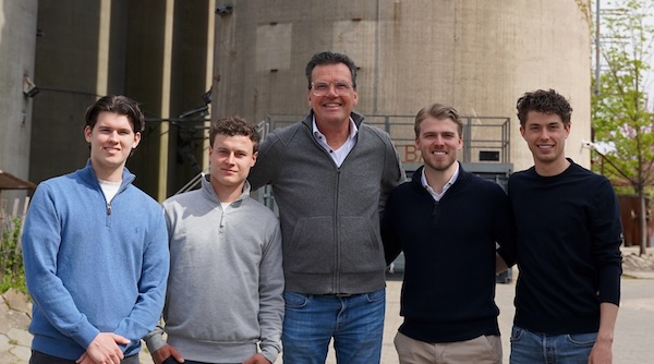 Van de Ven met studenten podcast