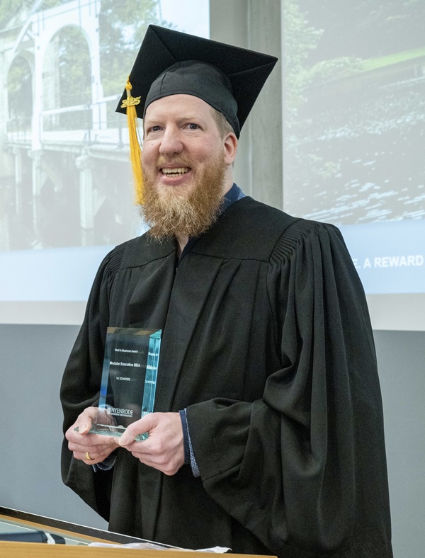 MMBA Nyenrode graduation Gerben Hoogeboom