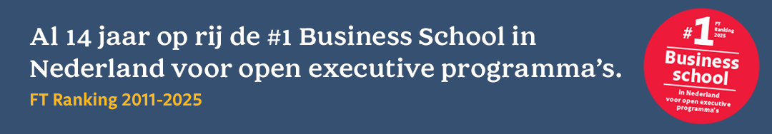 Al 14 jaar op rij de #1 business school in open executive