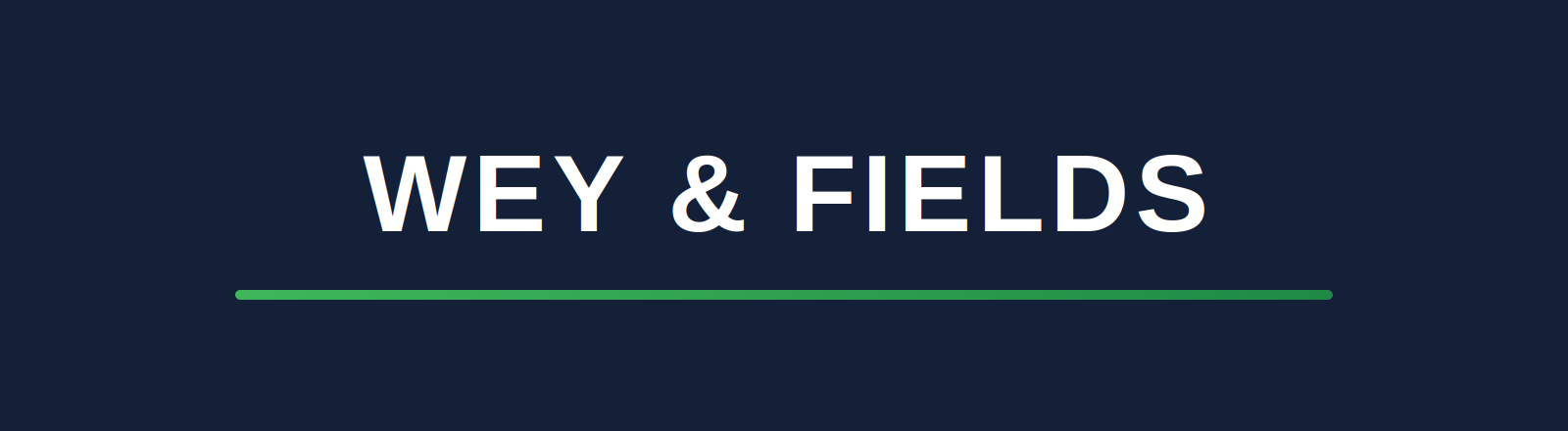 Logo Wey & Fields