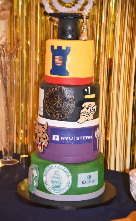 Denary Day - photo cake with logos