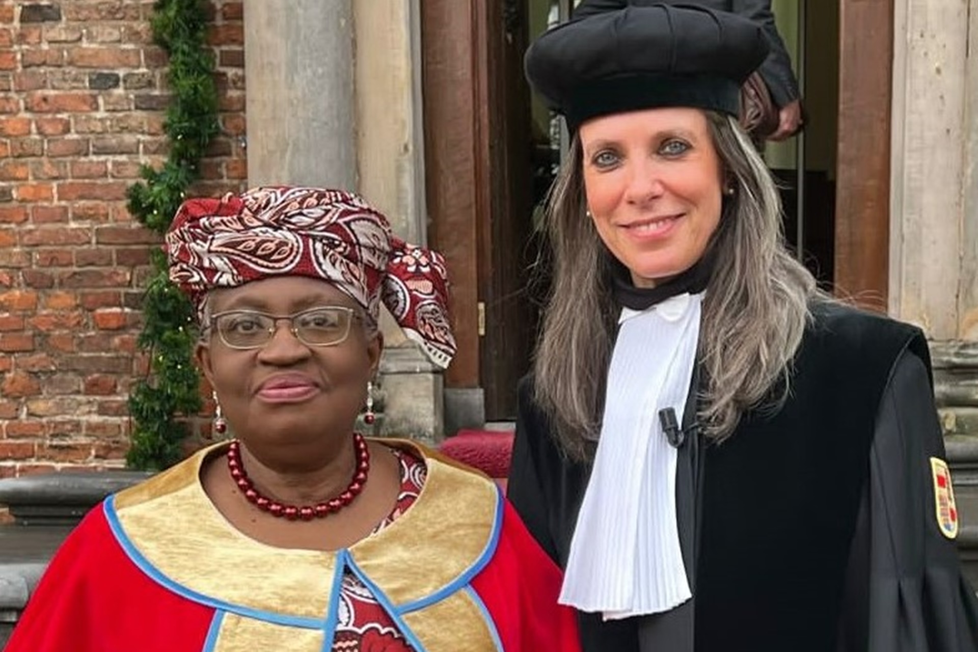 Dr Ngozi  & Prof Désirée van Gorp @ Nyenrode