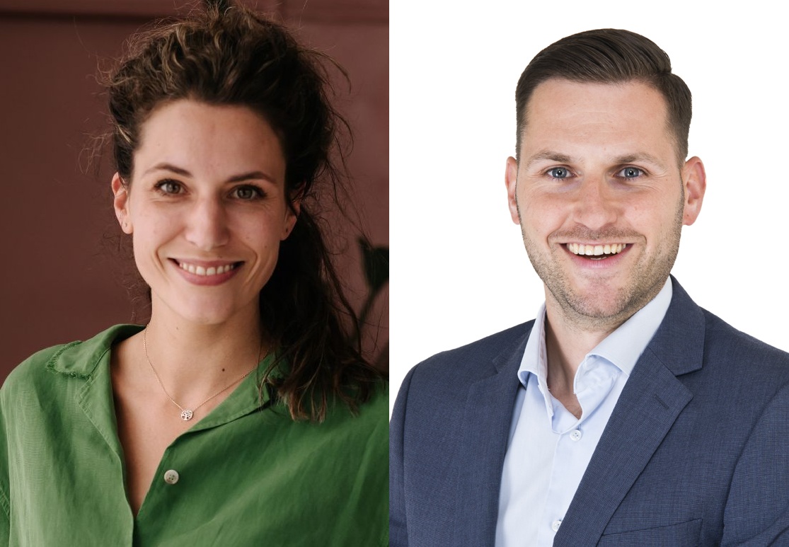Eva van der Voet en Erik Lont