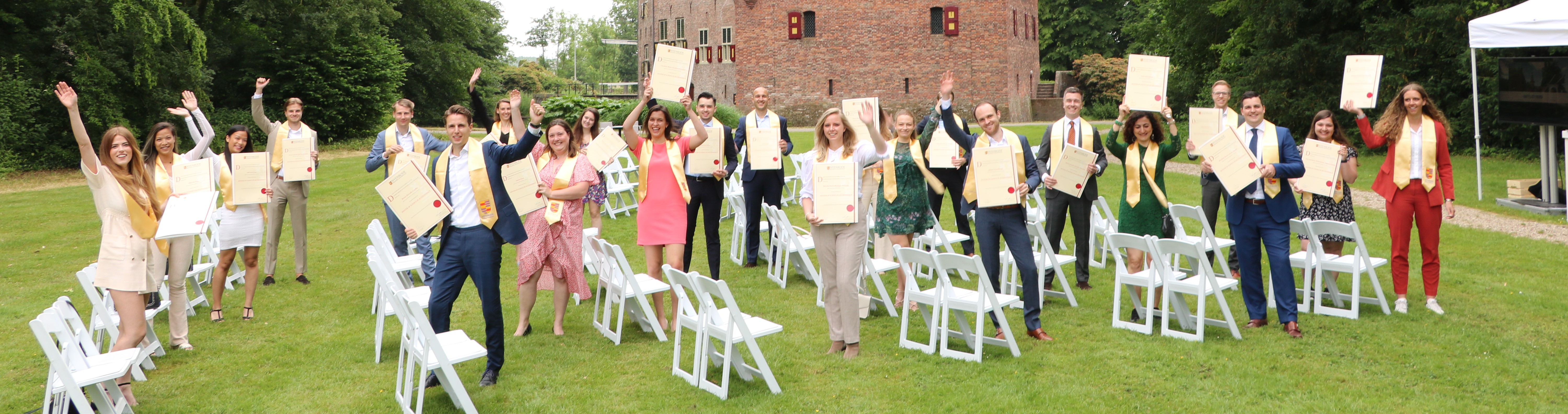 Diploma-uitreiking Master en Post-Master Accountancy 19 juni 2021