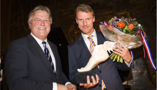 Young captain award 2014 winnaar Berndt Kodden