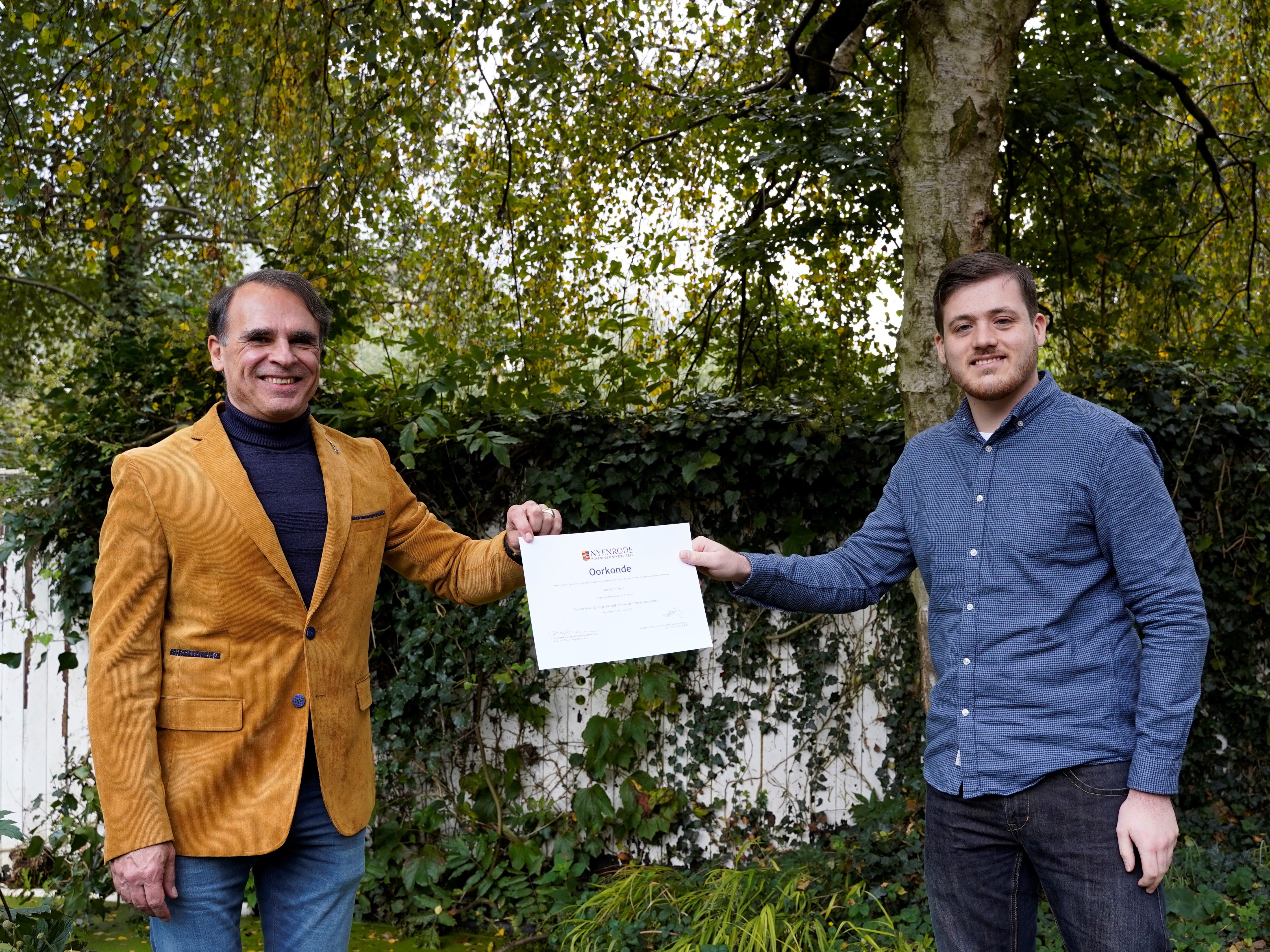 Ruud Vergoossen en Max Struijlaart