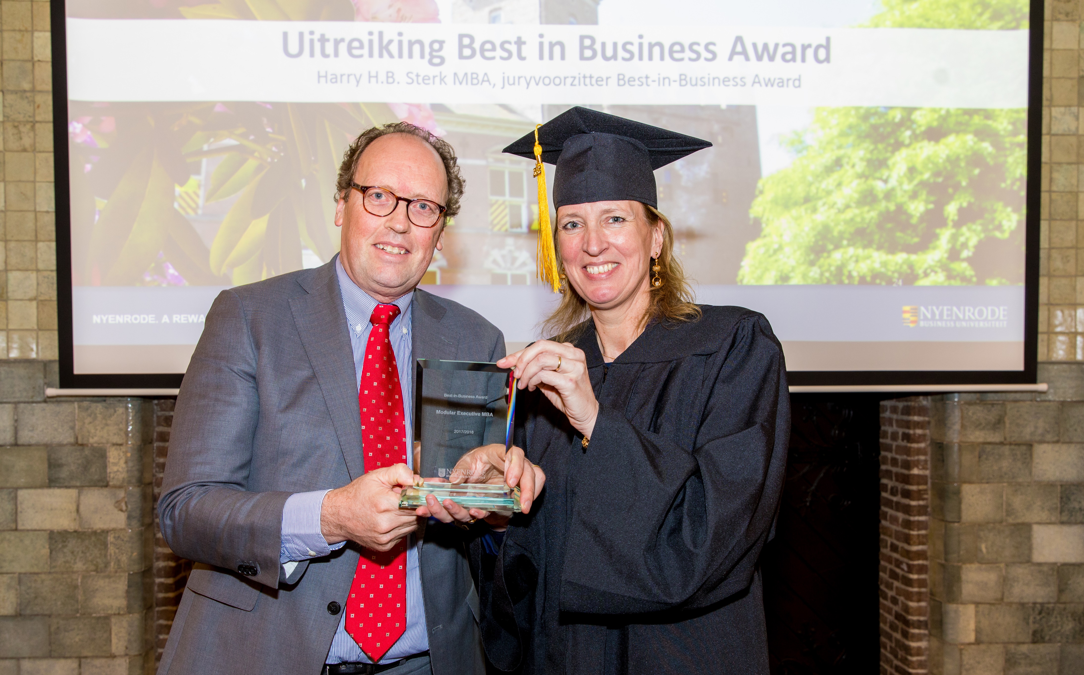 Uitreiking BiB award voorjaar 2018