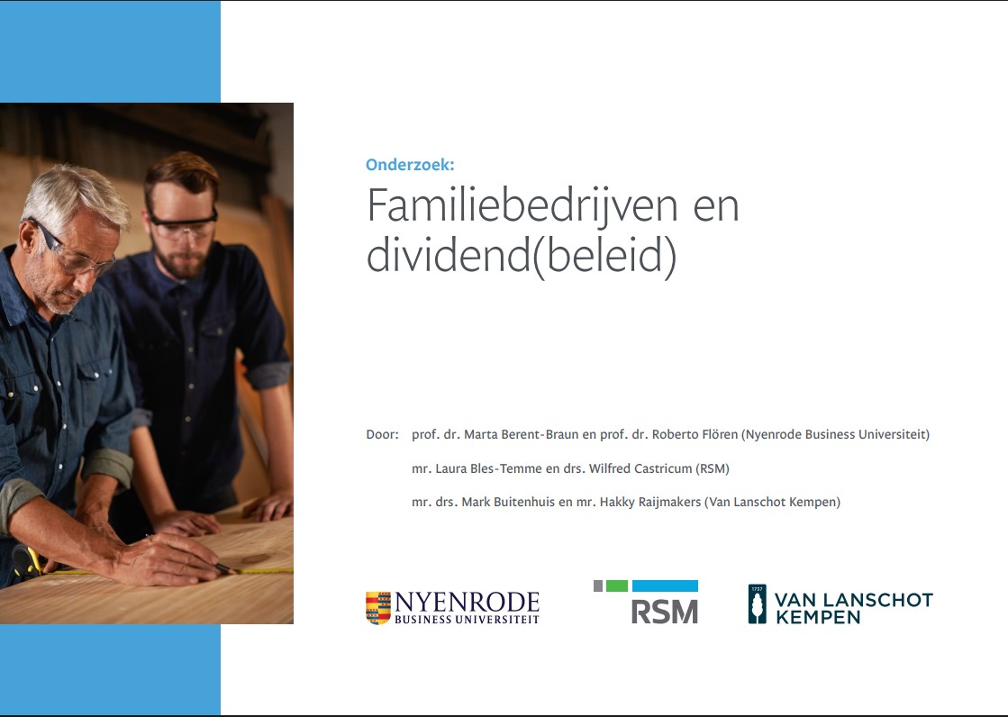 Familie bedrijven en dividend(beleid)