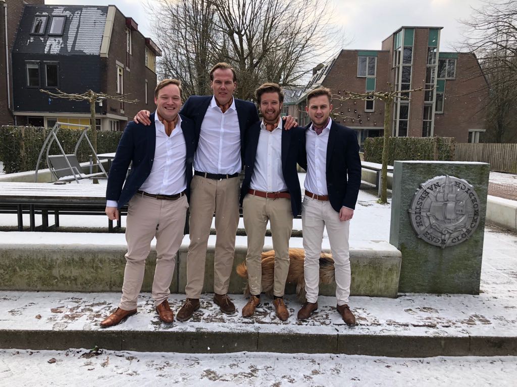 studenten Driekoning-evenement