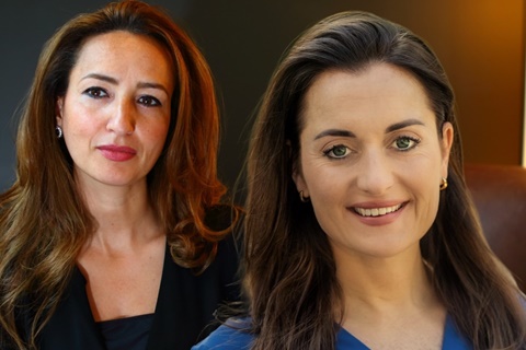 Paula Mooij en Rachida El Johari