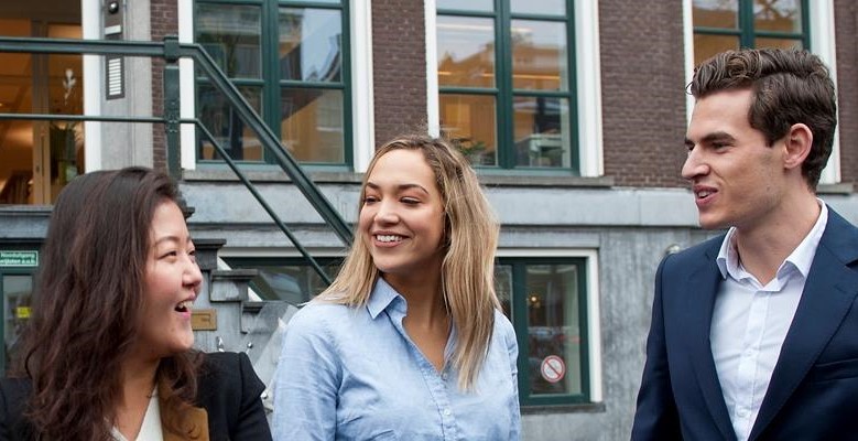 Students in Amsterdam