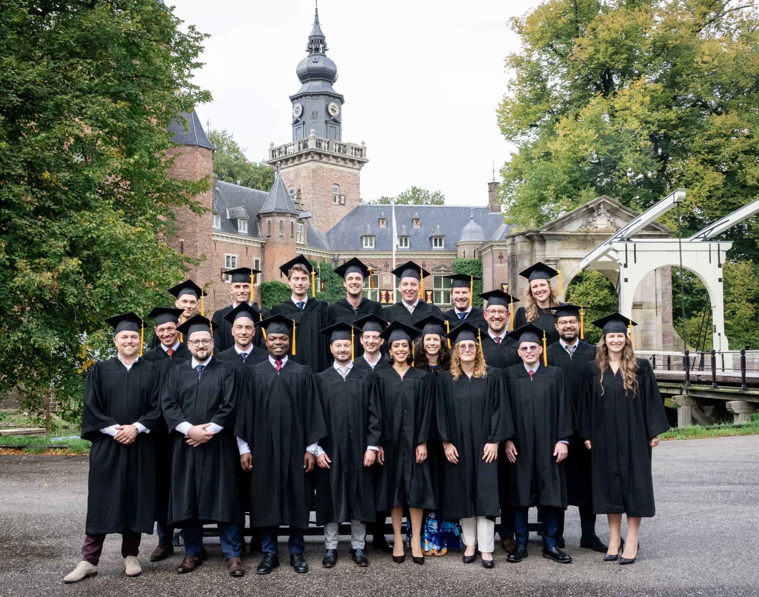 Afstudeerceremonie van Nyenrode's Executive MBA cohort 22