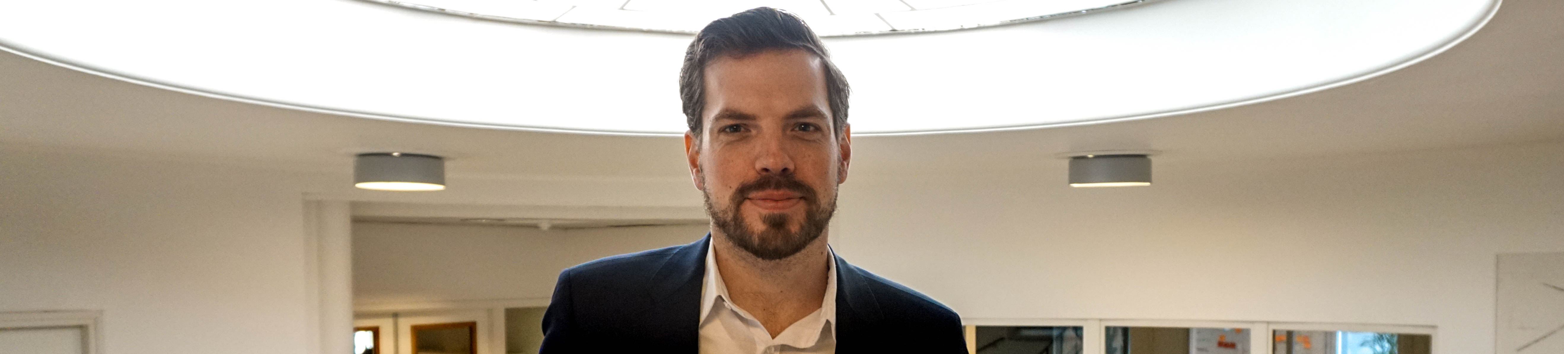 Nyenrode Executive MBA alumnus Sjoerd Wennekes and founder of Tovertafel