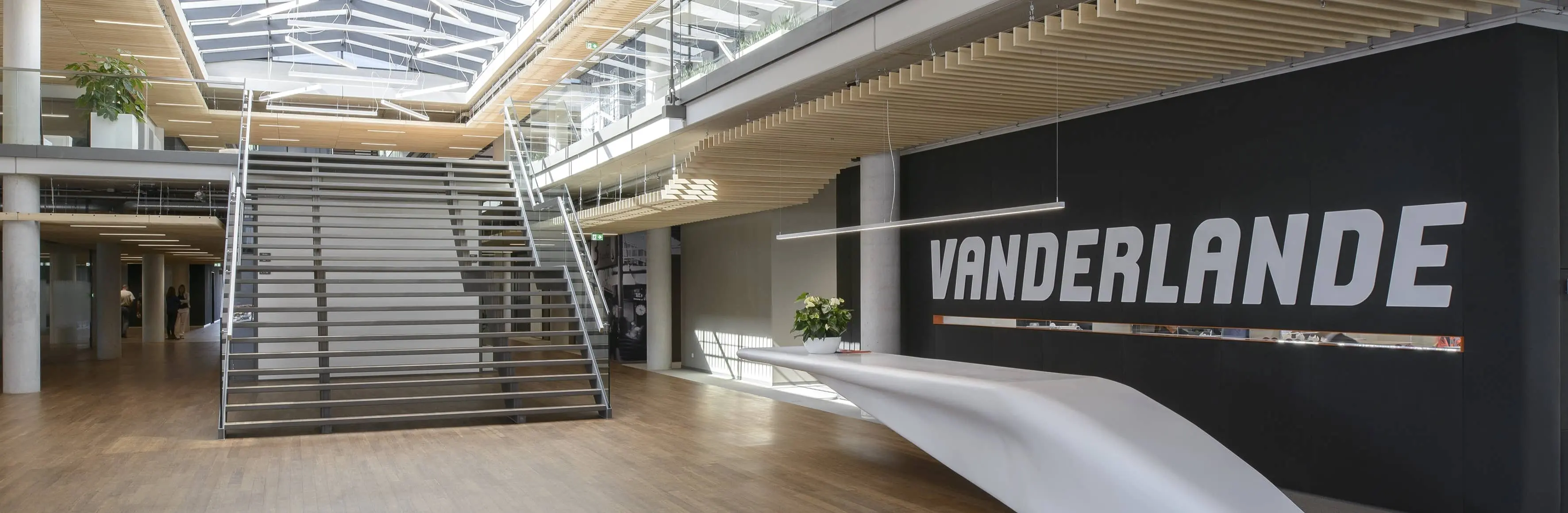 Nyenrode Impact MBA students visit the material handling and logistics automation company Vanderlande in the Netherlands