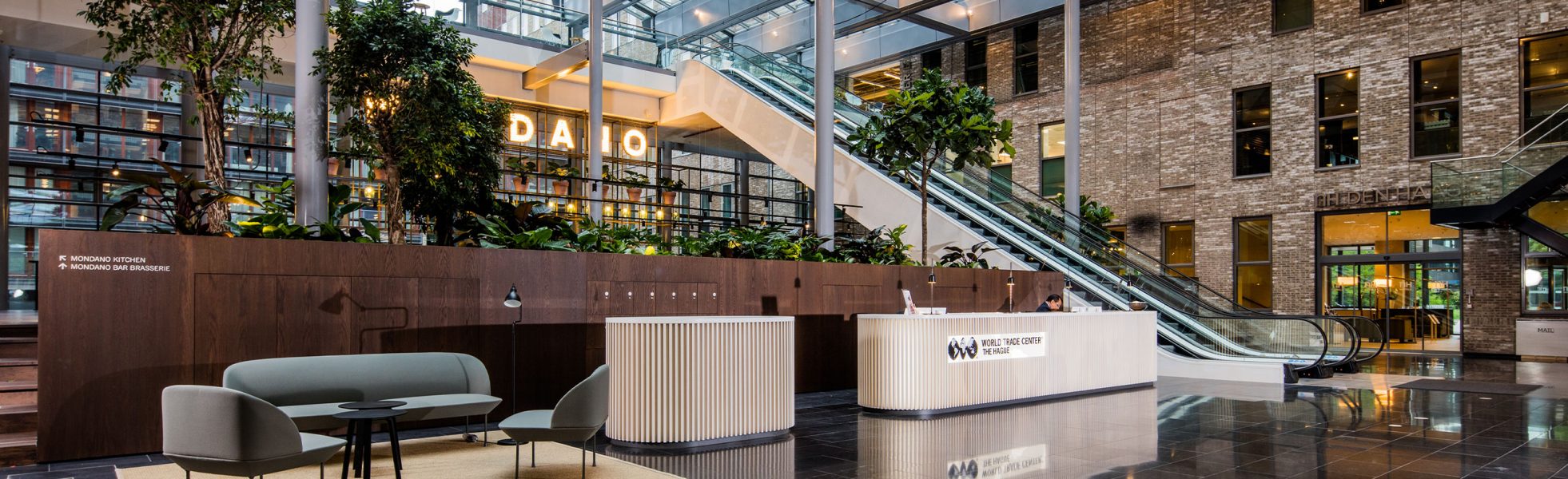 WTC The Hague lobby Meet Nyenrode at WTC in The Hague