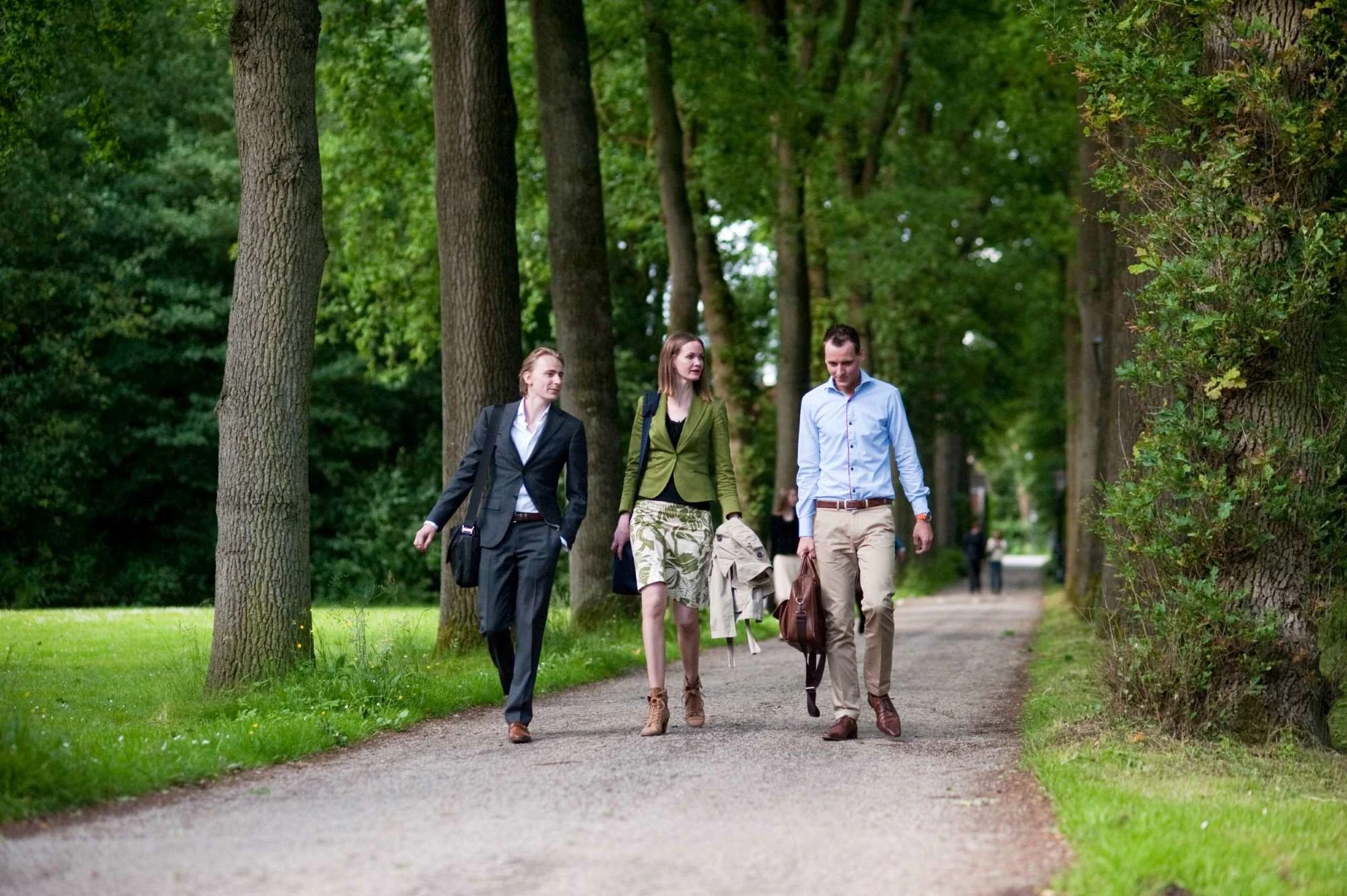 Walking over the Middenpad